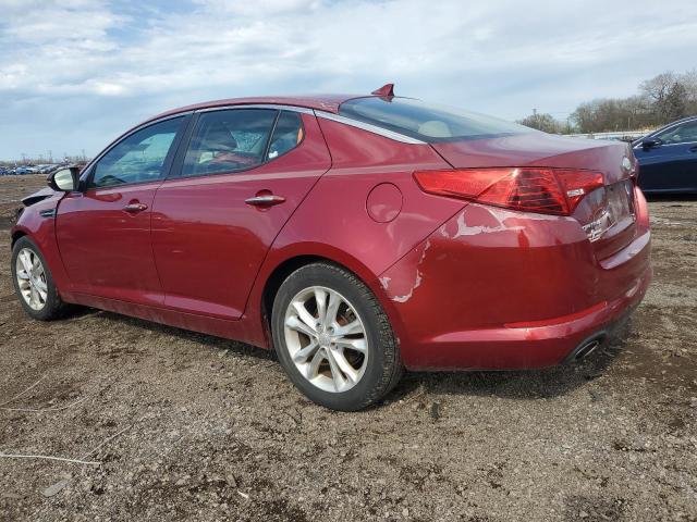 Sedans KIA OPTIMA 2013 Red