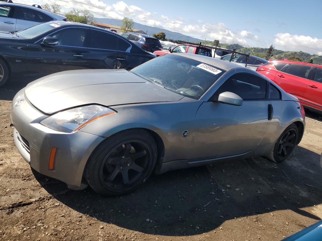 2003 Nissan 350Z Coupe იყიდება San Martin-ში, CA - Front End