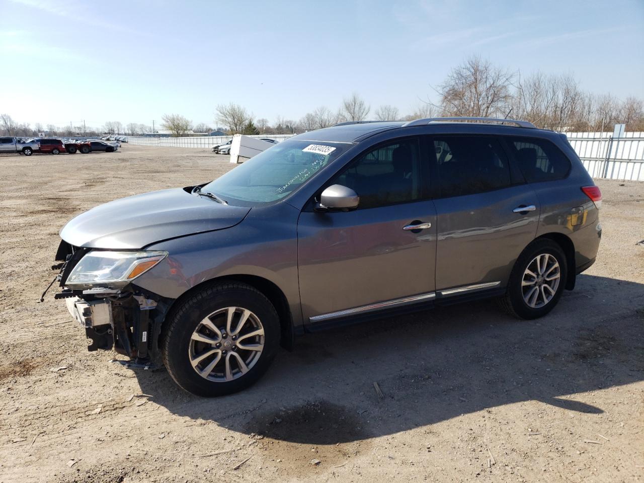 2015 Nissan Pathfinder S zu verkaufen in London, ON - Front End