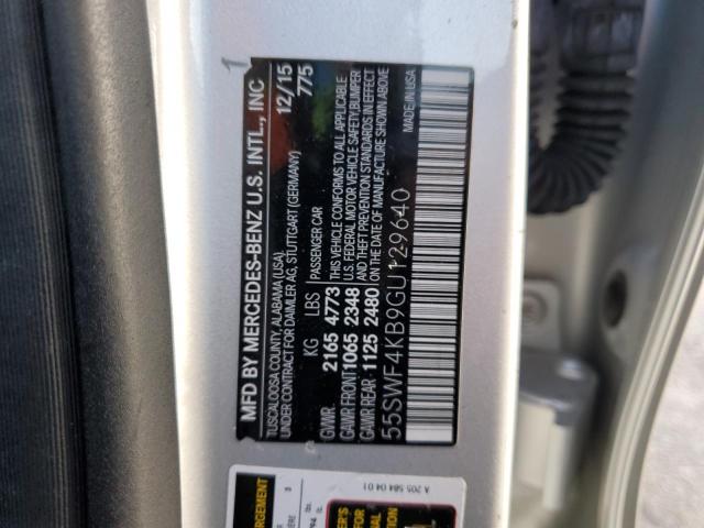 2016 MERCEDES-BENZ C 300 4MATIC