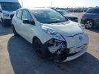2017 NISSAN LEAF BLACK for sale at Copart CHESTER