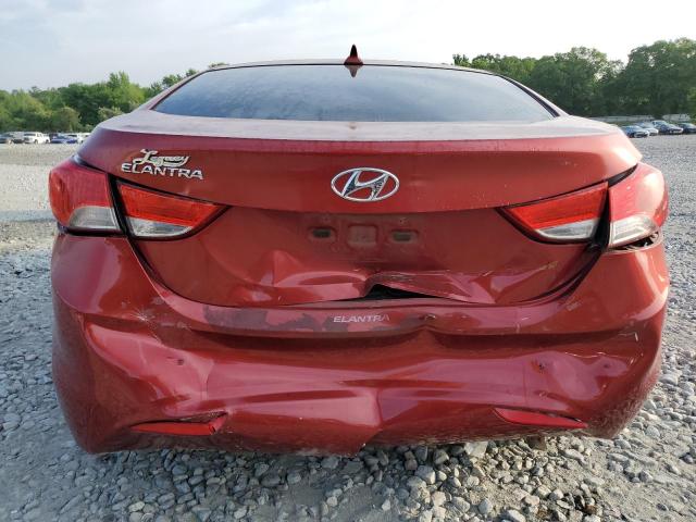  HYUNDAI ELANTRA 2013 Красный