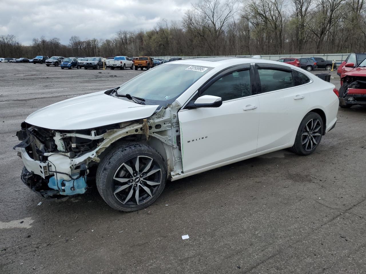 2017 Chevrolet Malibu Lt იყიდება Ellwood City-ში, PA - Front End