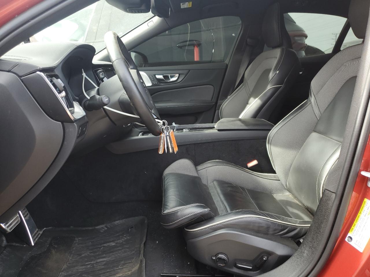 2021 Volvo S60 T6 R-Design VIN: 7JRA22TM0MG096297 Lot: 53714205