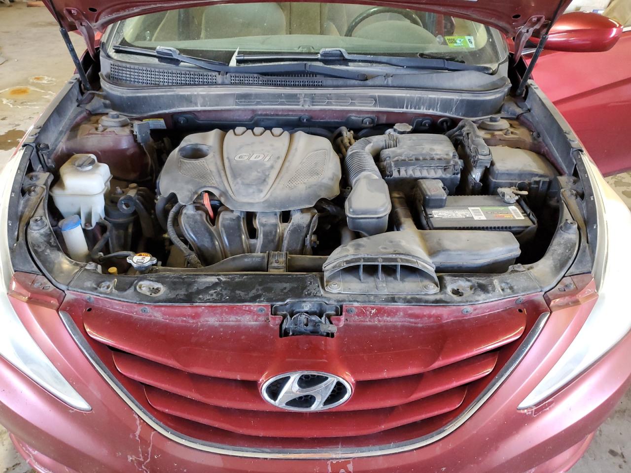 2013 Hyundai Sonata Gls VIN: 5NPEB4AC3DH550687 Lot: 55045125