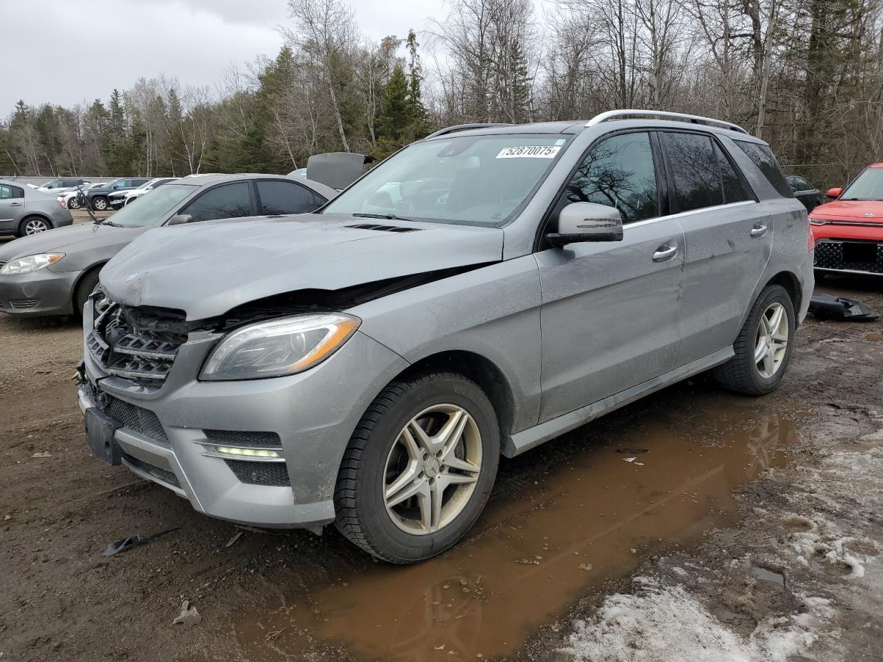 2014 Mercedes-Benz Ml 350 Bluetec for Sale in Cookstown, ON - Front End
