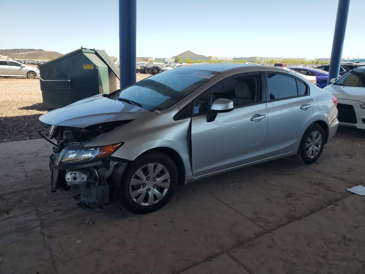 2012 Honda Civic Lx en Venta en Phoenix, AZ - Front End