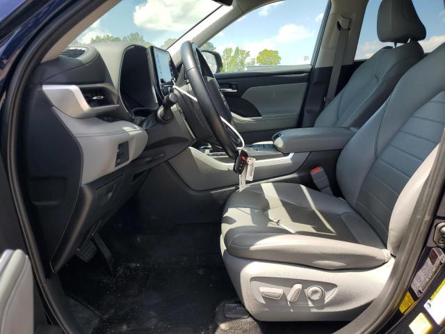  TOYOTA HIGHLANDER 2021 Blue
