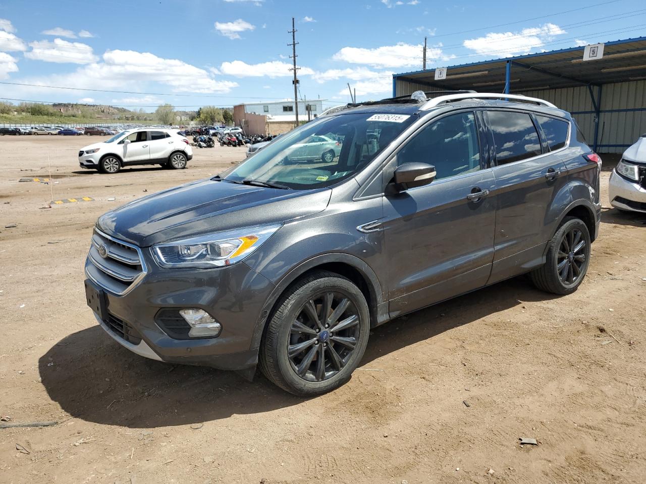 2018 Ford Escape Titanium за продажба в Colorado Springs, CO - Top/Roof