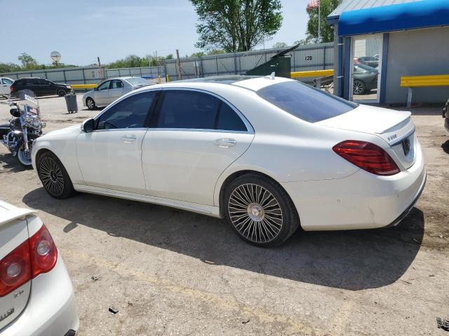  MERCEDES-BENZ S-CLASS 2015 Белый