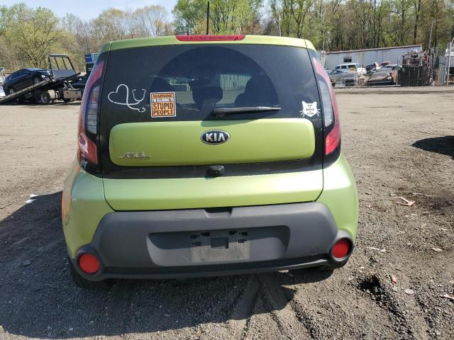  KIA SOUL 2015 Зелений