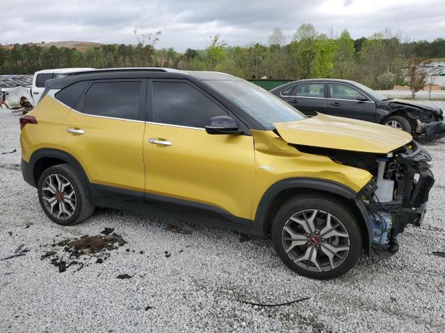  KIA SELTOS 2021 Жовтий