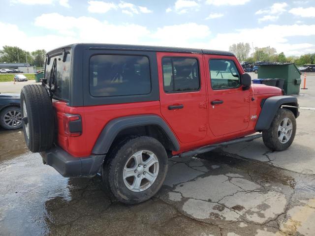  JEEP WRANGLER 2019 Czerwony