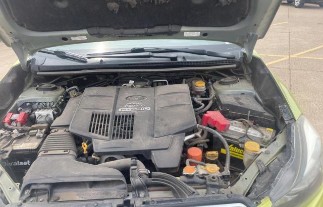 Parquets SUBARU XV 2014 Zielony