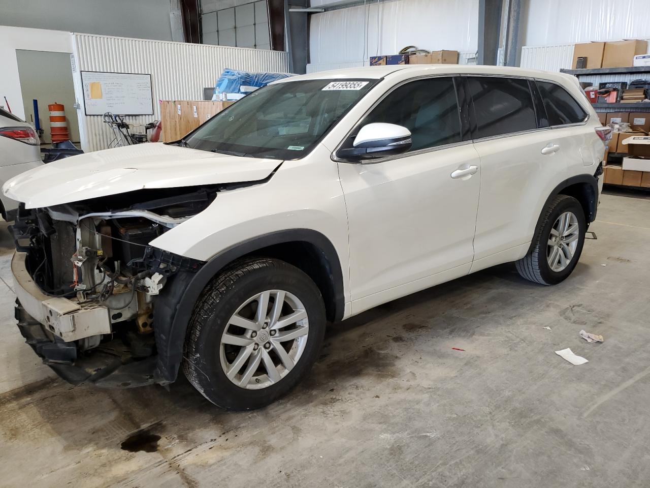 2014 Toyota Highlander Le на продаже в Greenwood, NE - Front End