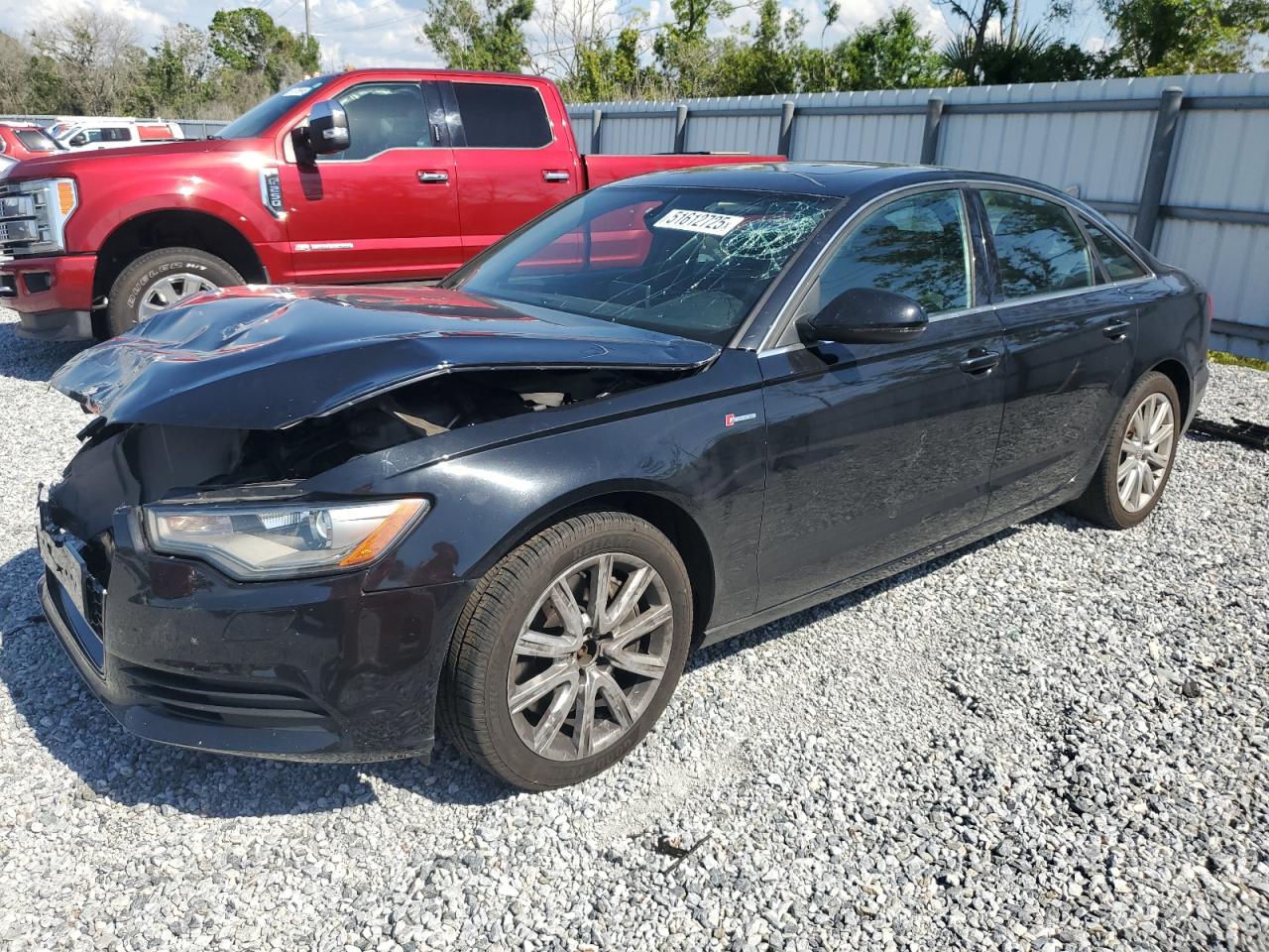 2014 Audi A6 Premium Plus للبيع في Riverview، FL - Front End
