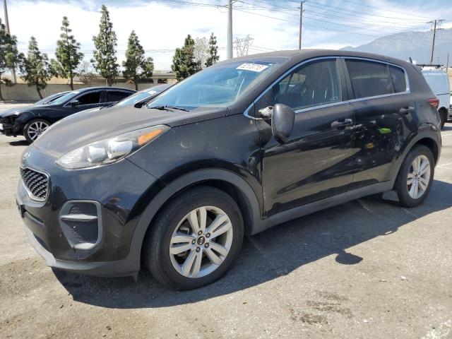  KIA SPORTAGE 2018 Чорний