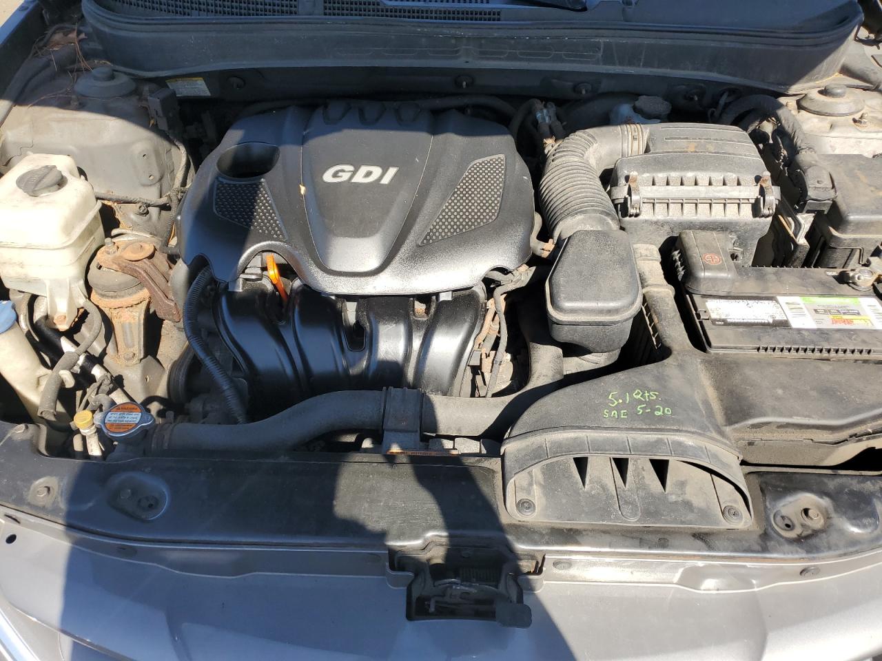 2011 Hyundai Sonata Gls VIN: 5NPEB4AC2BH019235 Lot: 54872565