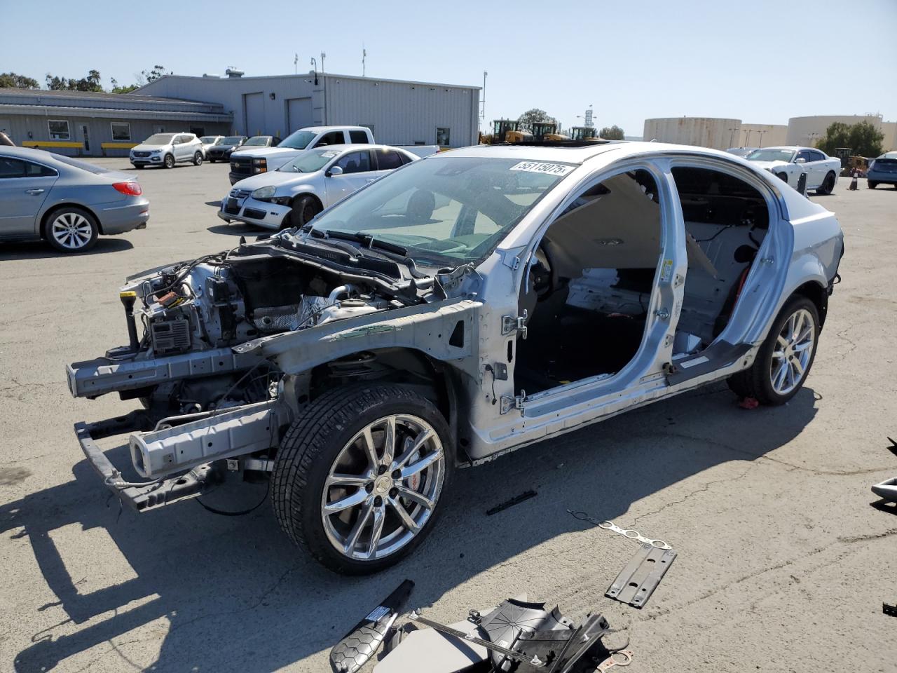 2014 Chevrolet Ss იყიდება Martinez-ში, CA - Vandalism