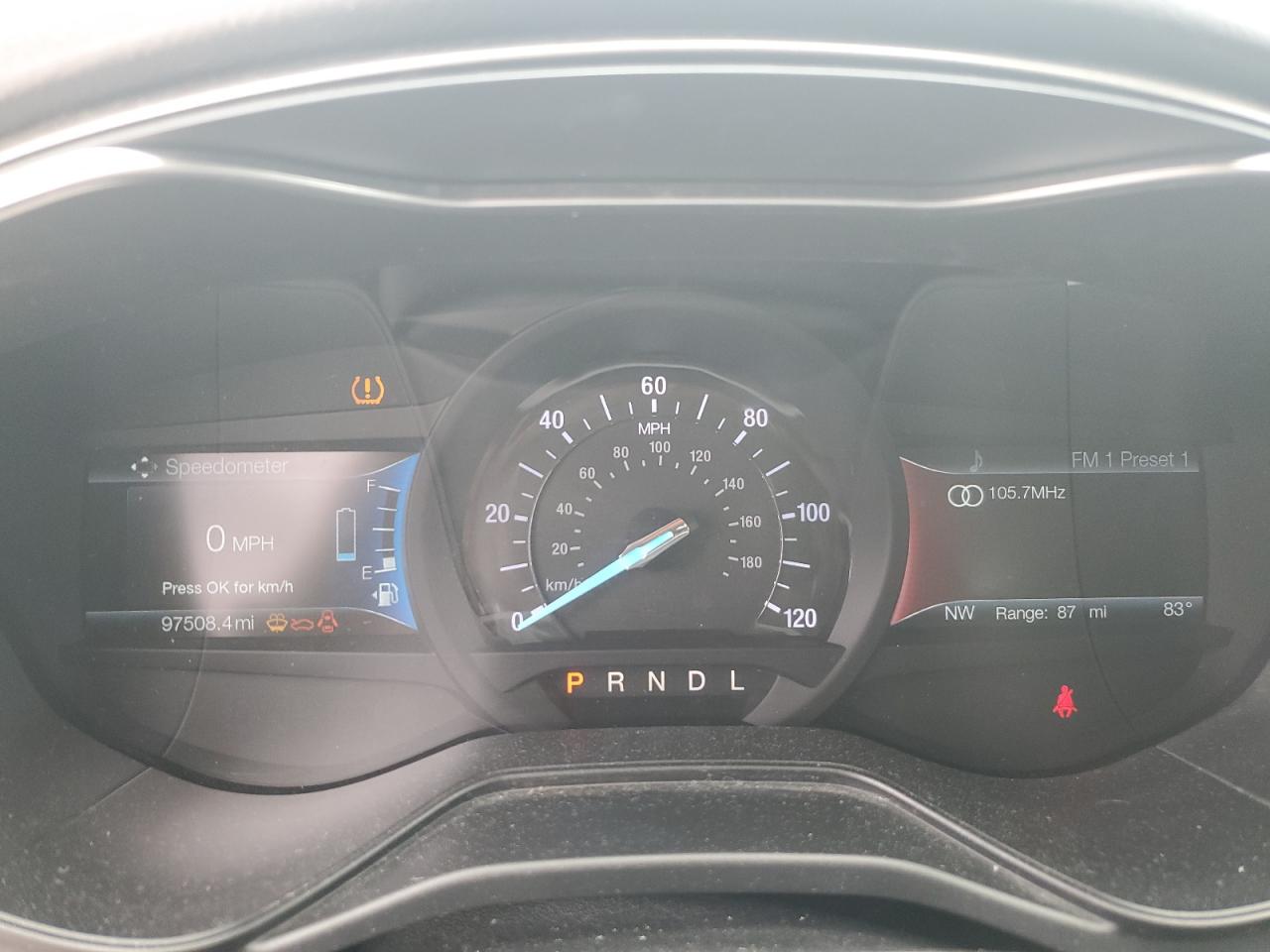 2019 Ford Fusion Se VIN: 3FA6P0LU7KR124795 Lot: 54030275