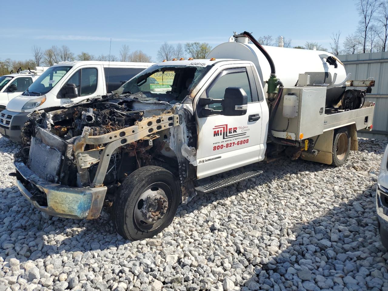 2018 Ford F550 Super Duty იყიდება Barberton-ში, OH - Burn - Engine