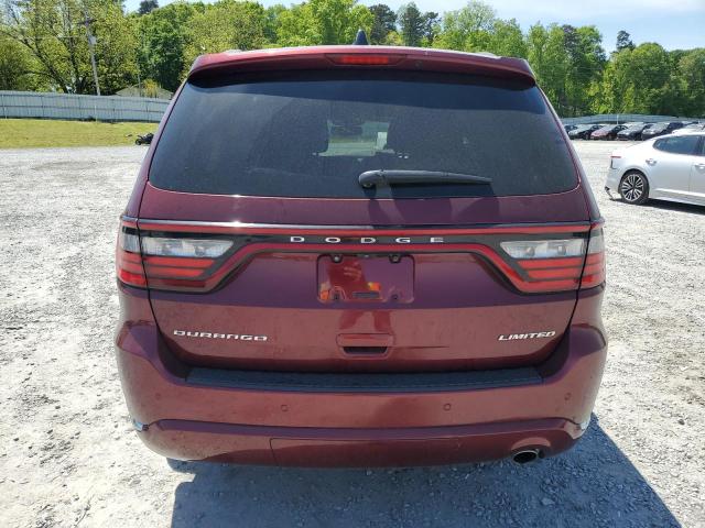  DODGE DURANGO 2016 Червоний
