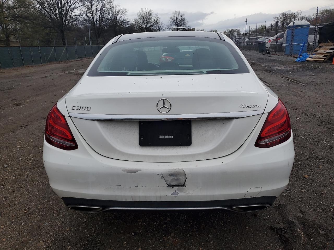 2017 Mercedes-Benz C 300 4Matic VIN: 55SWF4KBXHU179156 Lot: 51977395
