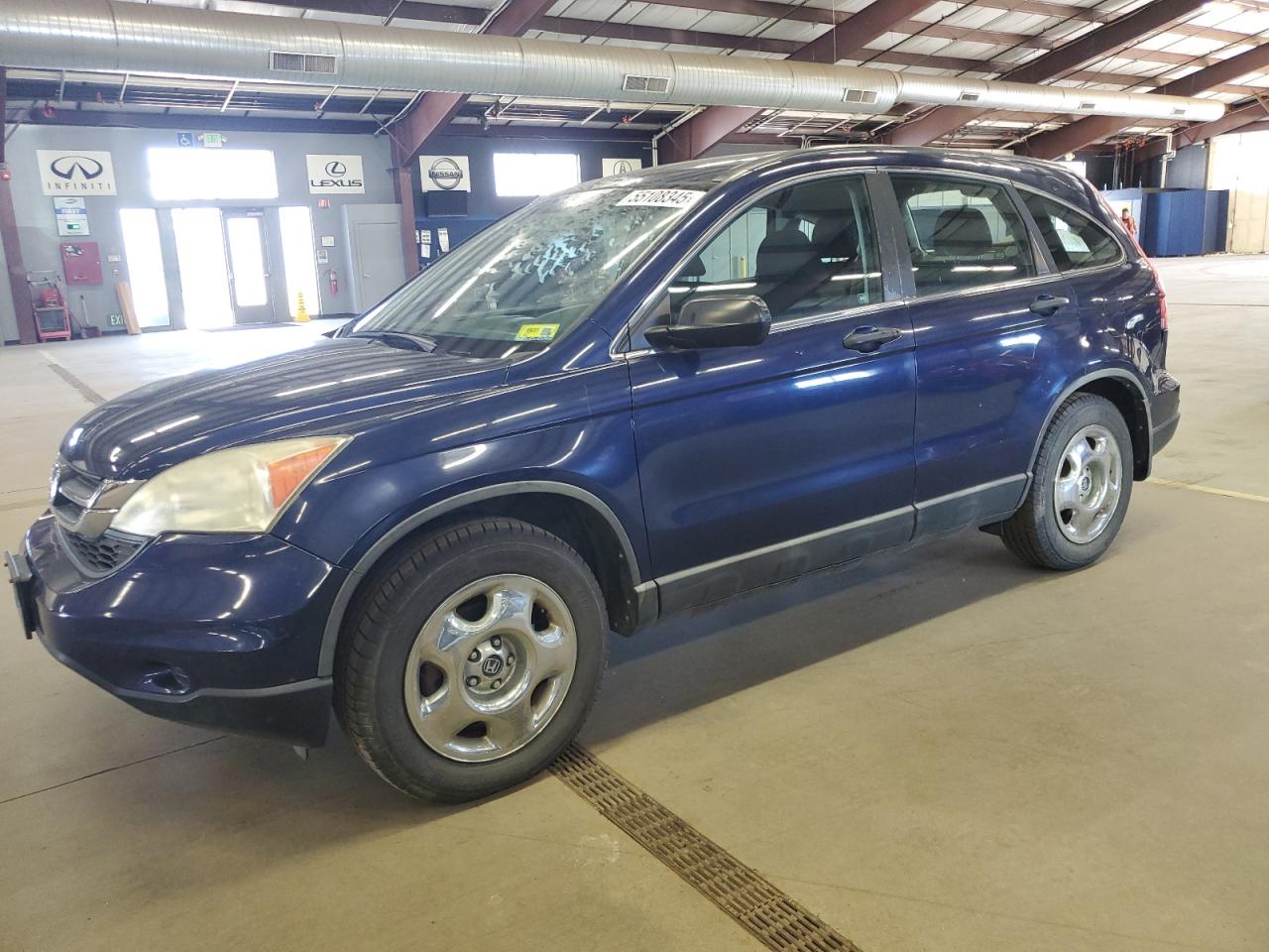 2010 Honda Cr-V Lx for Sale in East Granby, CT - Front End