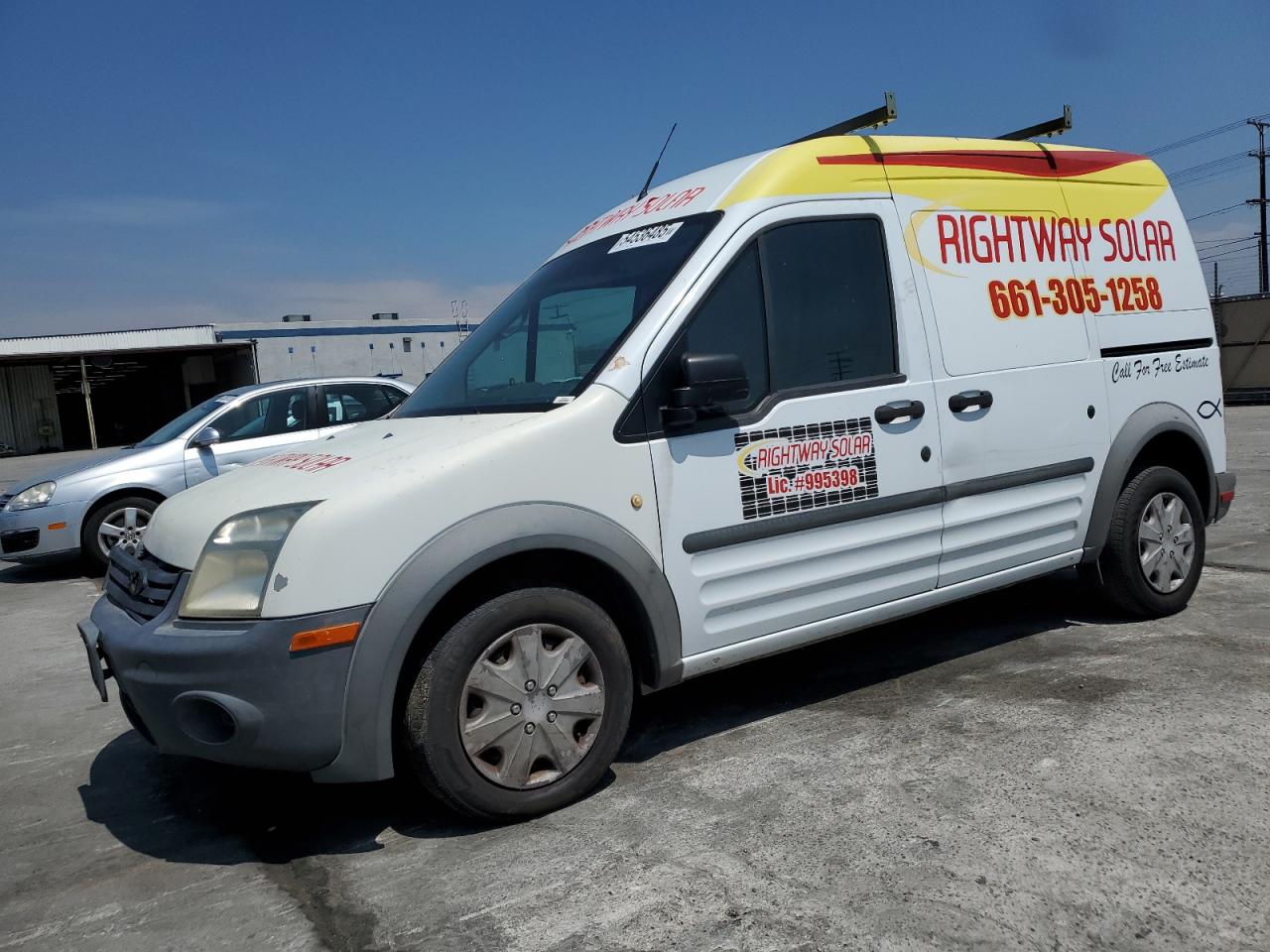 2013 Ford Transit Connect Xl იყიდება Sun Valley-ში, CA - Rear End