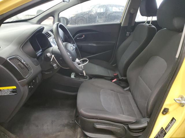  KIA RIO 2016 Żółty