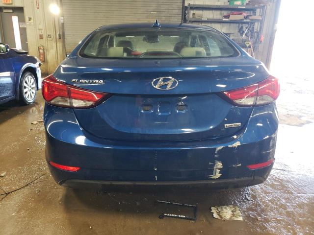  HYUNDAI ELANTRA 2015 Синий