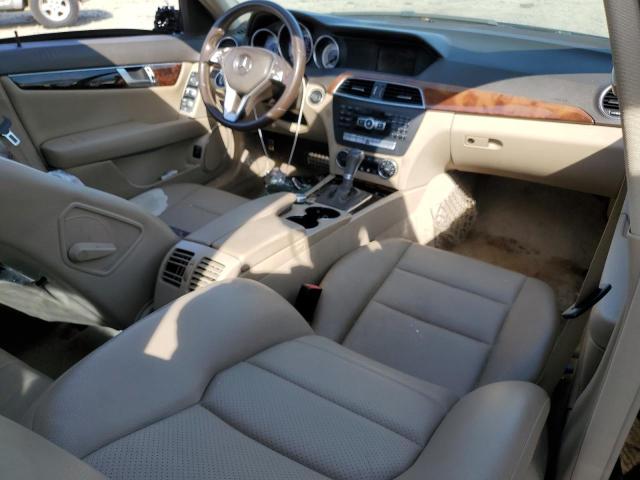 Седани MERCEDES-BENZ C-CLASS 2013 Чорний