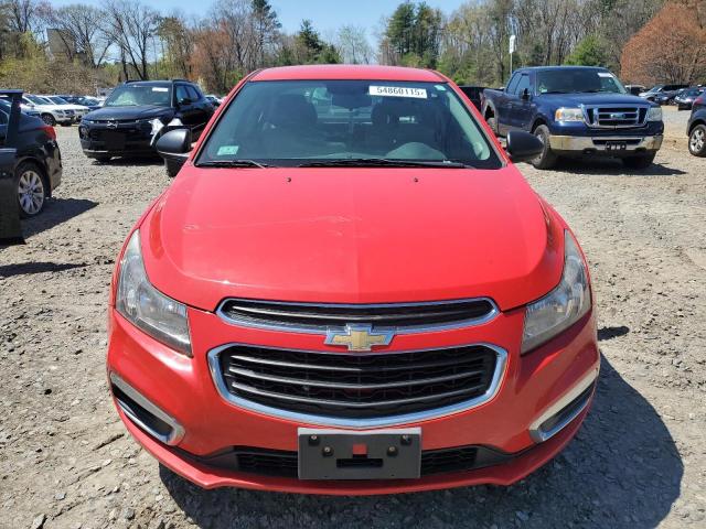  CHEVROLET CRUZE 2015 Czerwony