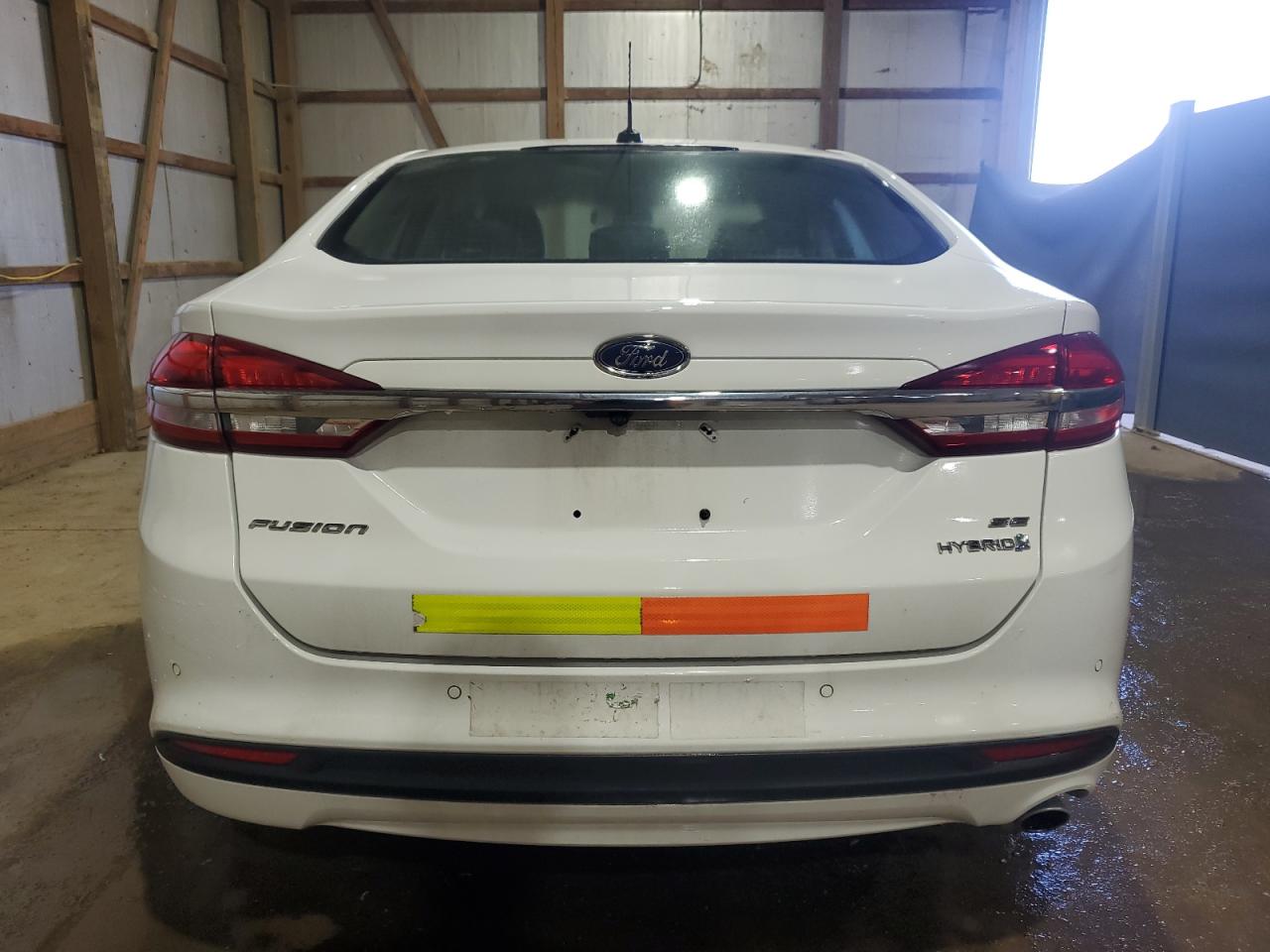 2018 Ford Fusion Se Hybrid VIN: 3FA6P0LU8JR171719 Lot: 54026515