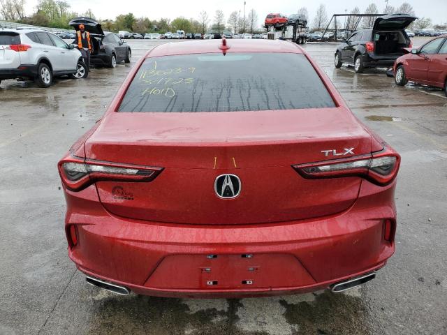  ACURA TLX 2021 Червоний