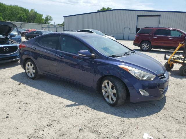  HYUNDAI ELANTRA 2012 Blue