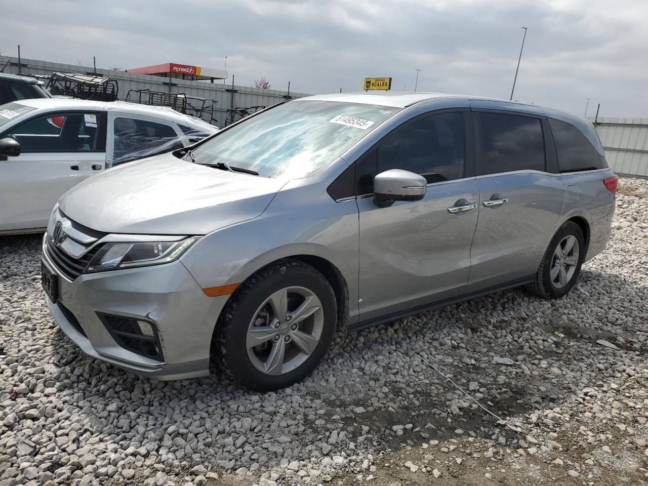 2020 Honda Odyssey Exl იყიდება Cahokia Heights-ში, IL - Hail