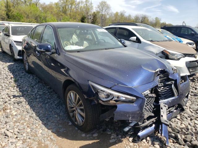  INFINITI Q50 2022 Синій