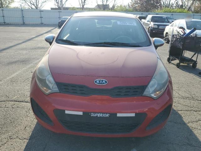  KIA RIO 2013 Красный