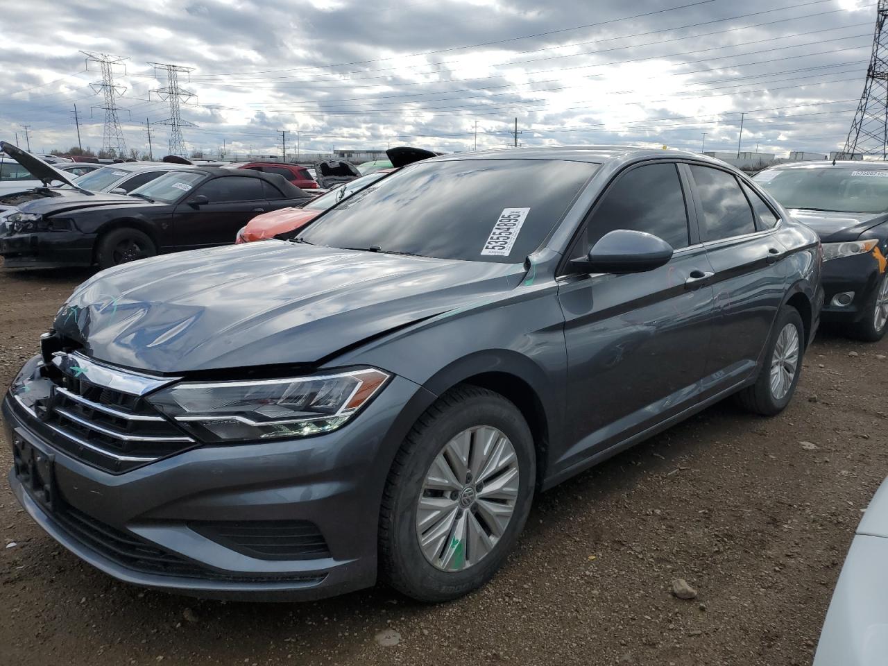 2019 Volkswagen Jetta S zu verkaufen in Elgin, IL - Front End