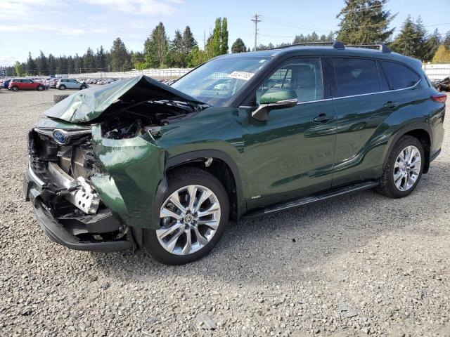  TOYOTA HIGHLANDER 2023 Zielony