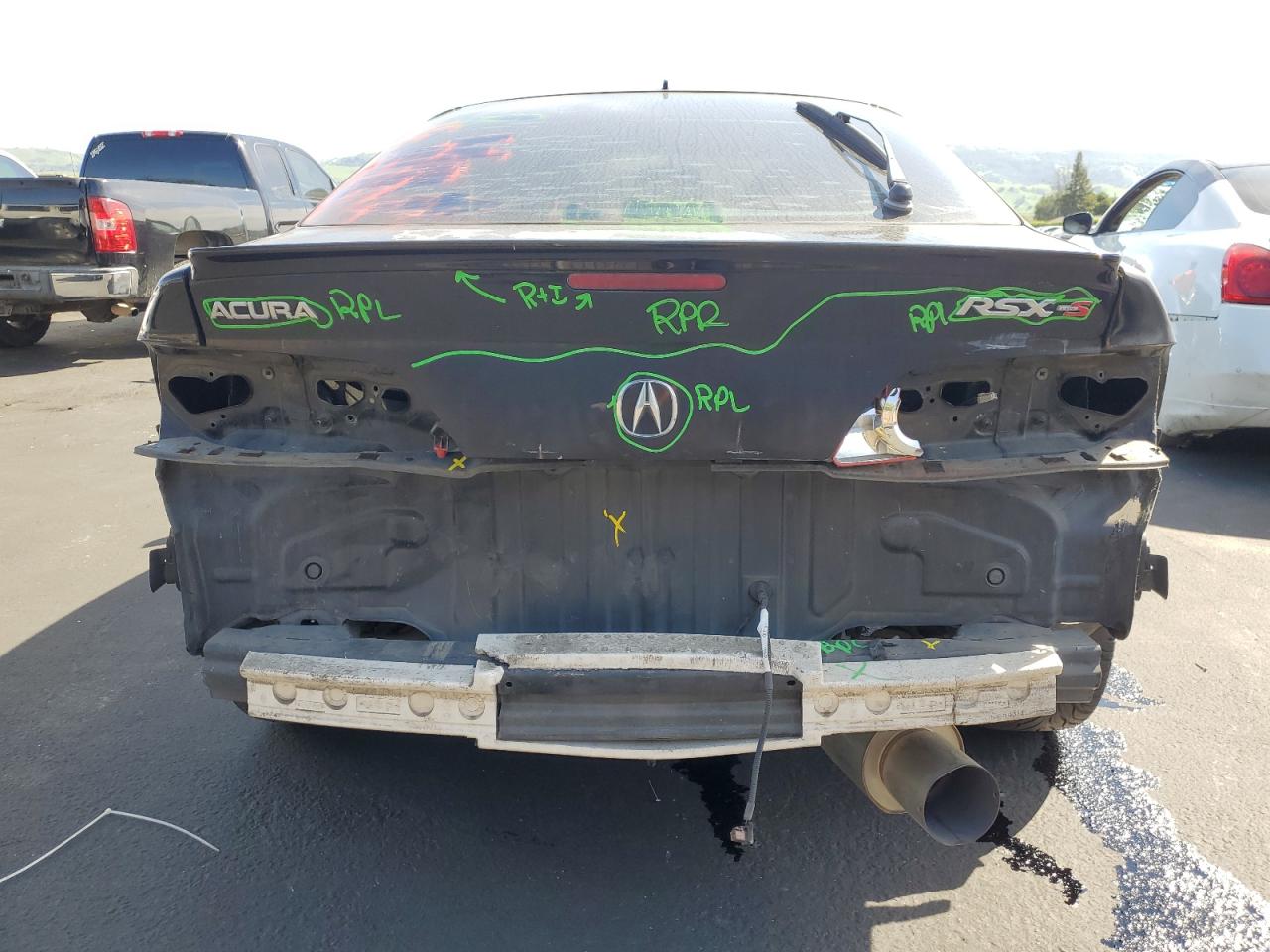 2006 Acura RSX at CA - San Martin, Copart lot 52459465 2006 Acura RSX at CA - San Martin, Copart lot 52459465