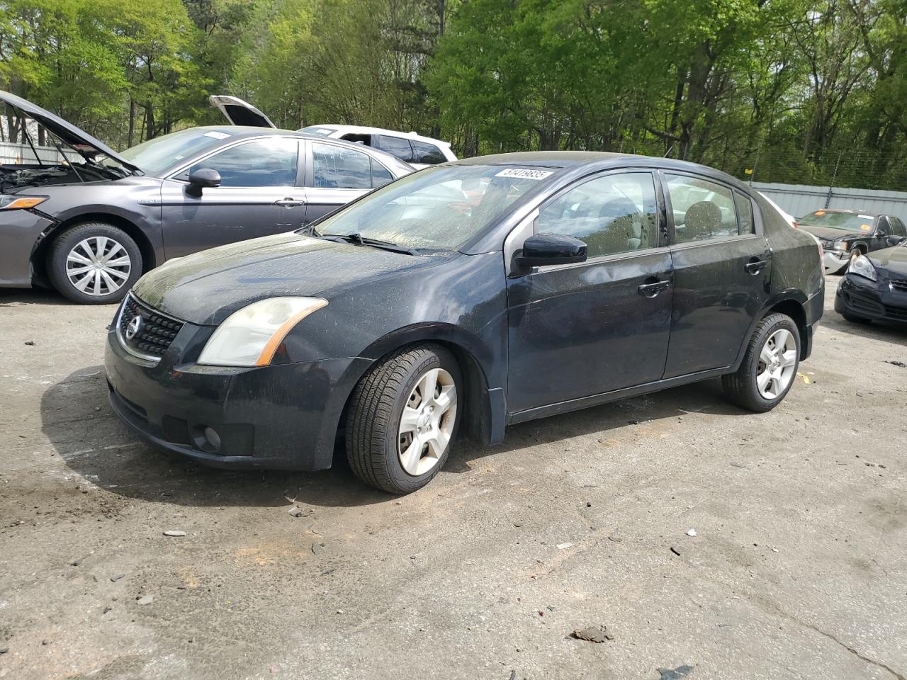 2009 Nissan Sentra 2.0 за продажба в Austell, GA - Front End