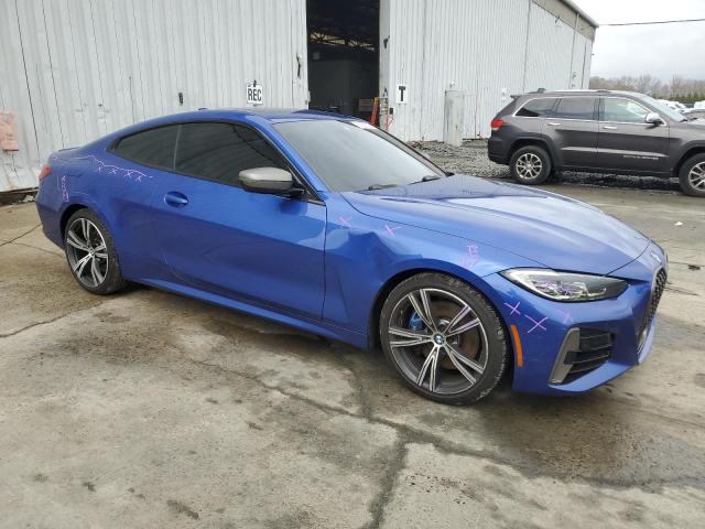  BMW M4 2021 Синий