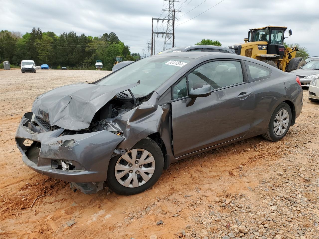 2012 Honda Civic Lx იყიდება China Grove-ში, NC - Front End