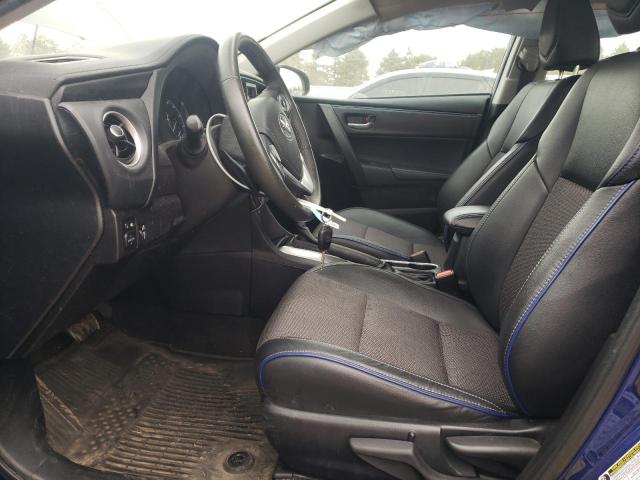  TOYOTA COROLLA 2017 Blue