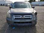 2007 Honda Pilot Exl de vânzare în Vallejo, CA - Front End