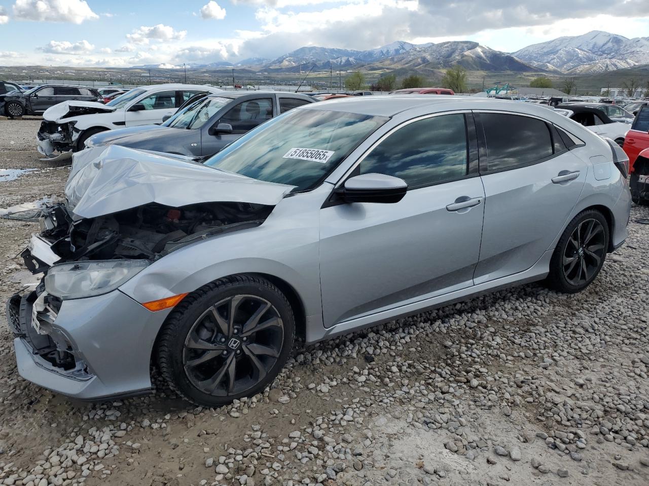 2019 Honda Civic Lx იყიდება Magna-ში, UT - Front End