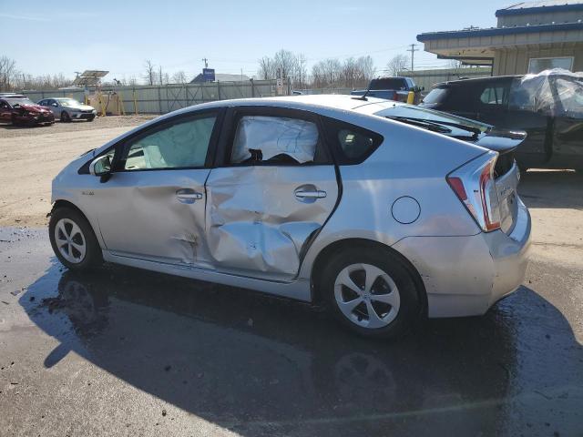  TOYOTA PRIUS 2014 Серебристый
