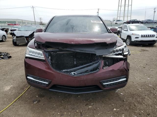  ACURA MDX 2015 Bordowy